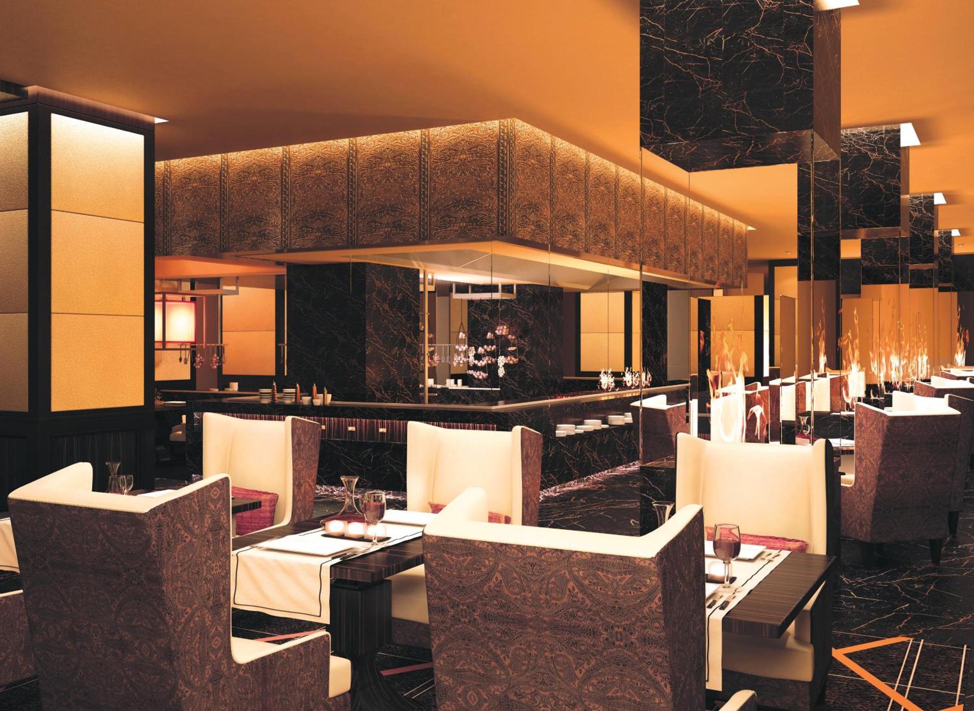Hotel Rixos Marina Abu Dhabi Esterno foto The interior of the restaurant