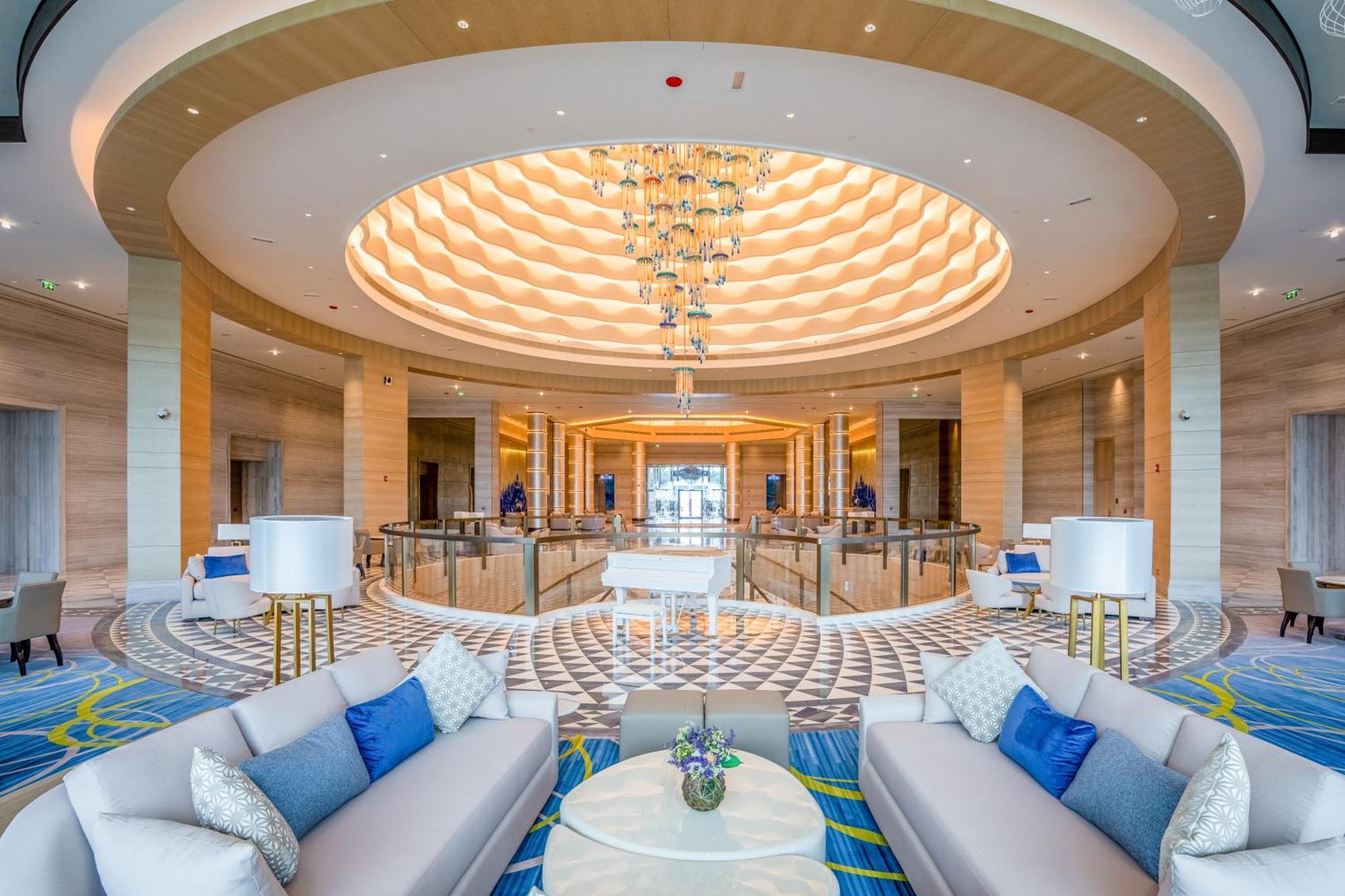 Hotel Rixos Marina Abu Dhabi Esterno foto Lobby