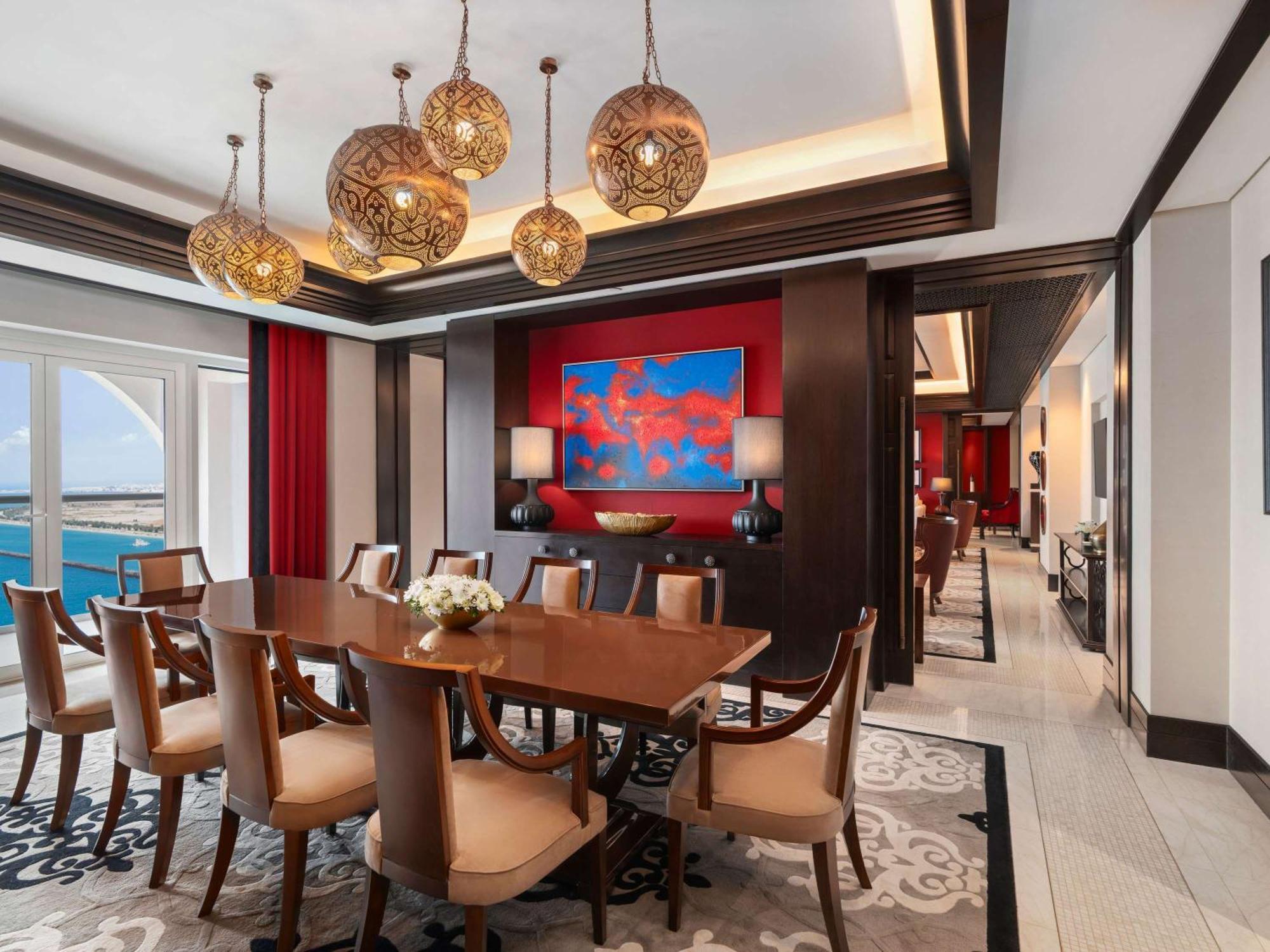 Hotel Rixos Marina Abu Dhabi Esterno foto Dining room in the Owner's Suite